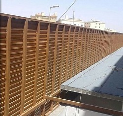 ساتر مجدول حديد